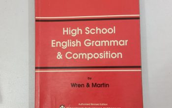 Wren & Martin high school English grammar