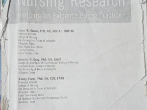 Understanding Nursing Research 6th edition