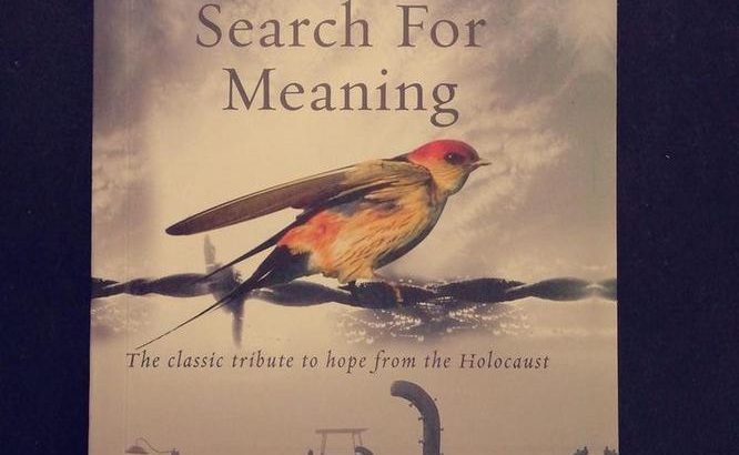 Man searching for meaning