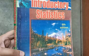 Introductory statistics 6th edition