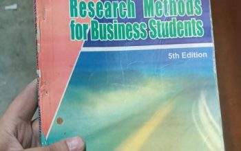 Research methods for business students 5th edition