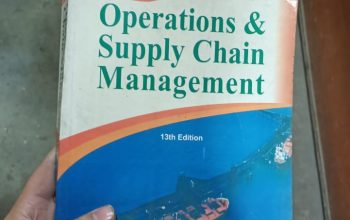 Operation & supply chain management 13th edition