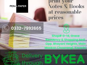 Print your NOTES AND BOOKS PRINTED AT REASONABLE P