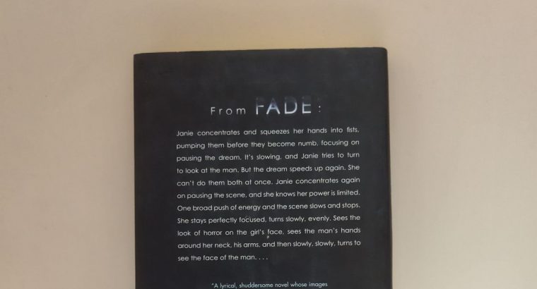Fade by Lisa McMann (Hardcover)