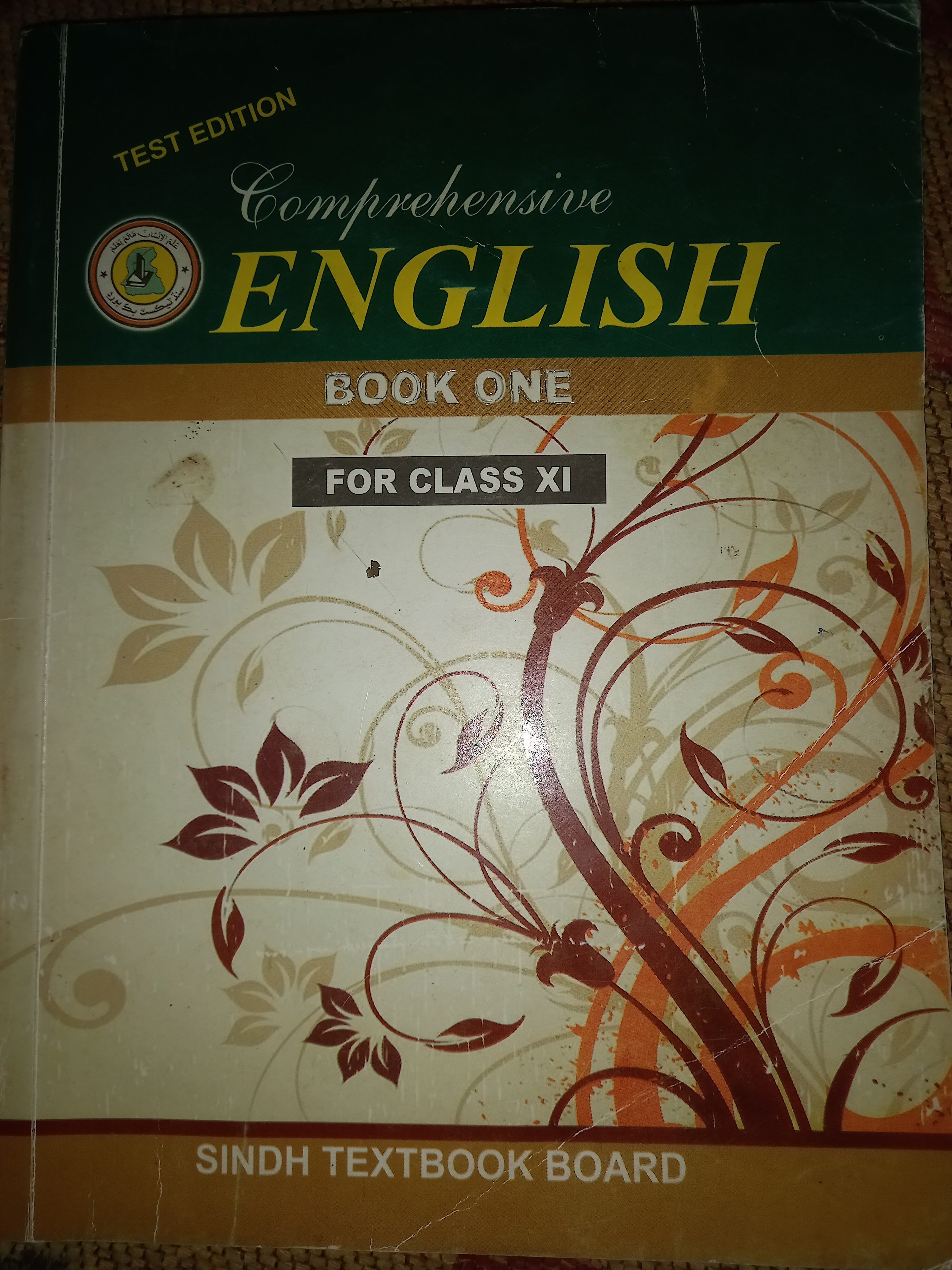 Comprehensive English Book One for Class XI