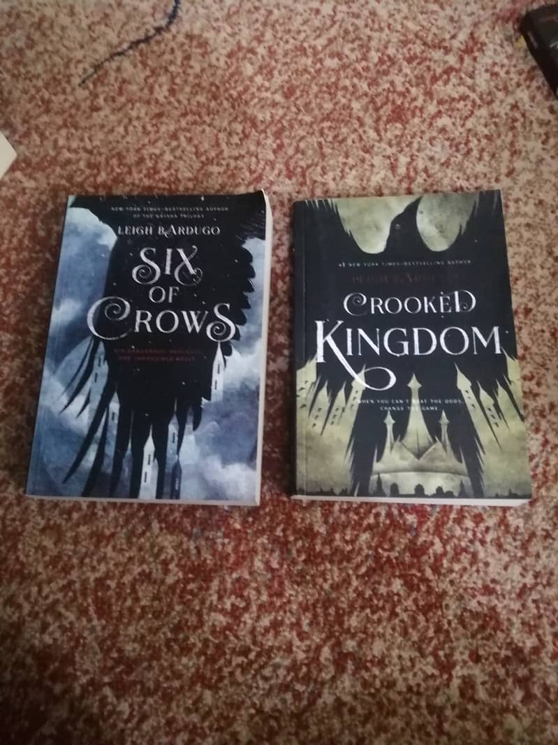 Six of Crows and Crooked Kingdom by Leigh Bardugo