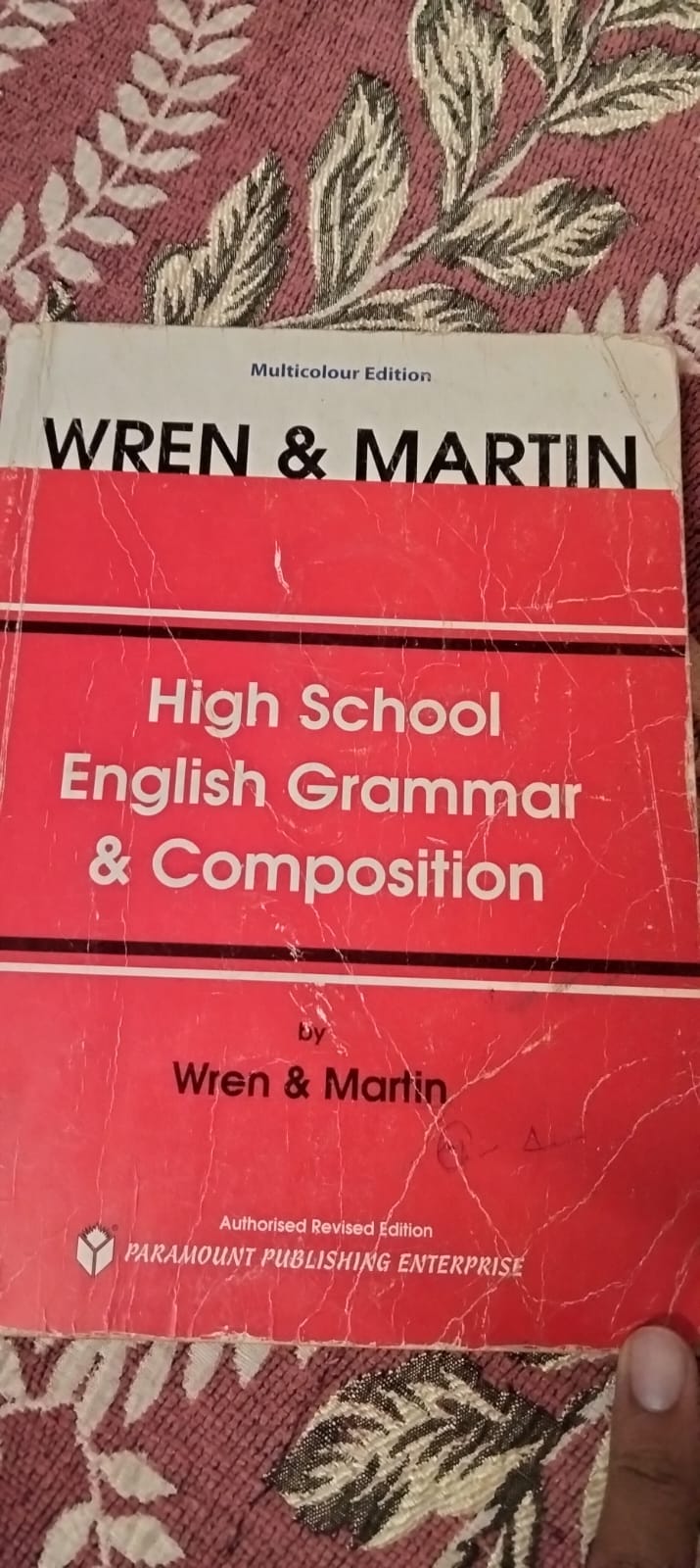 Wren and martin book pdf (english grammar)