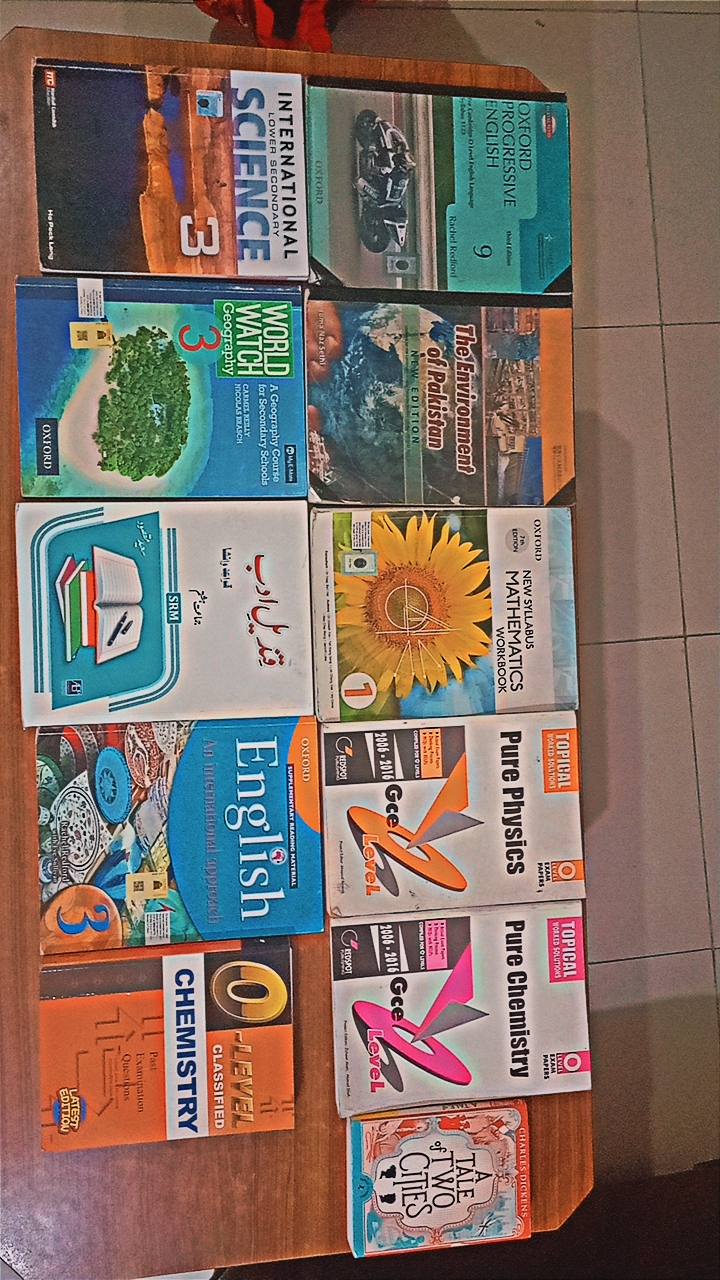 O Levels And Grade 8 GCE Books Including Books,Top