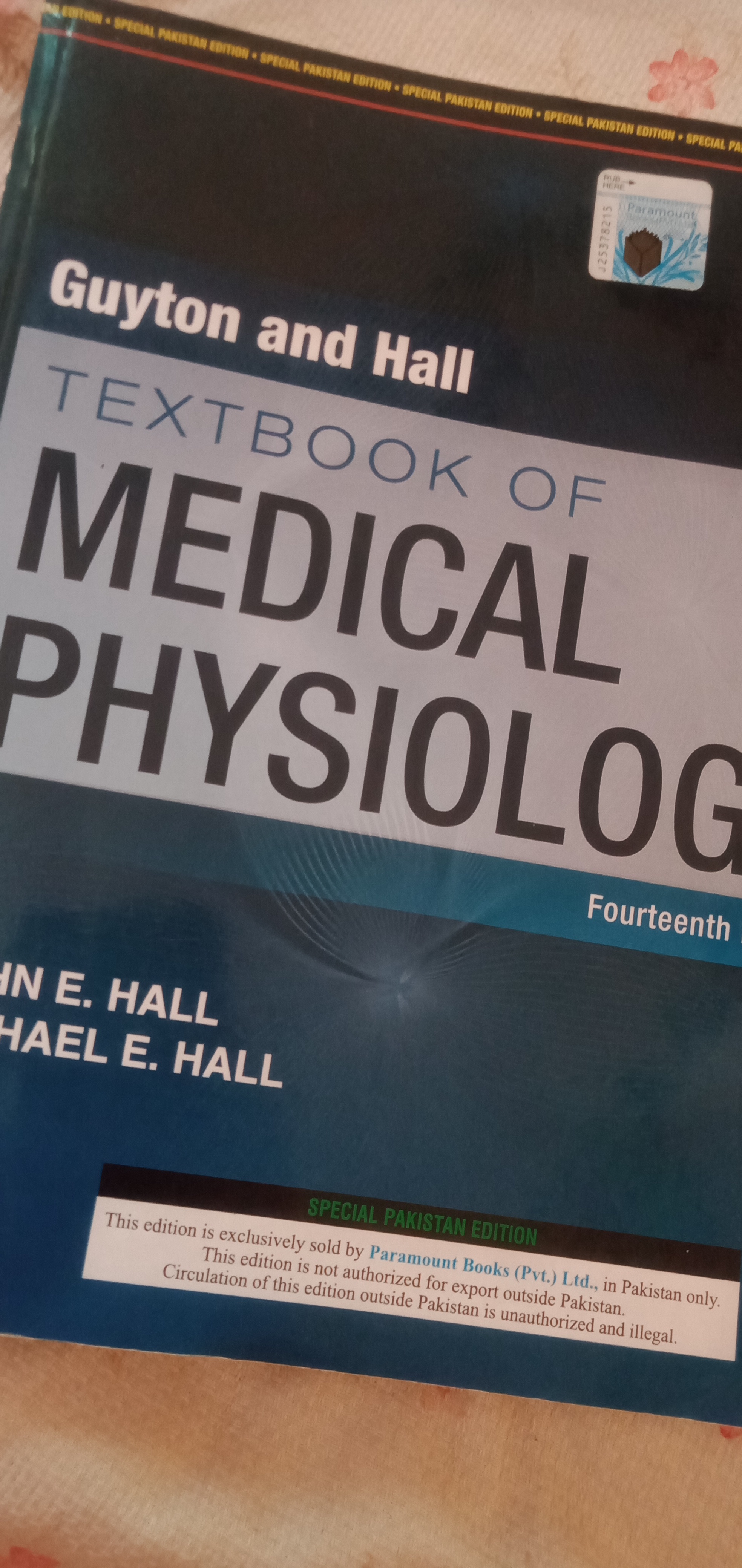 Guyton and Hall book of medical physiology