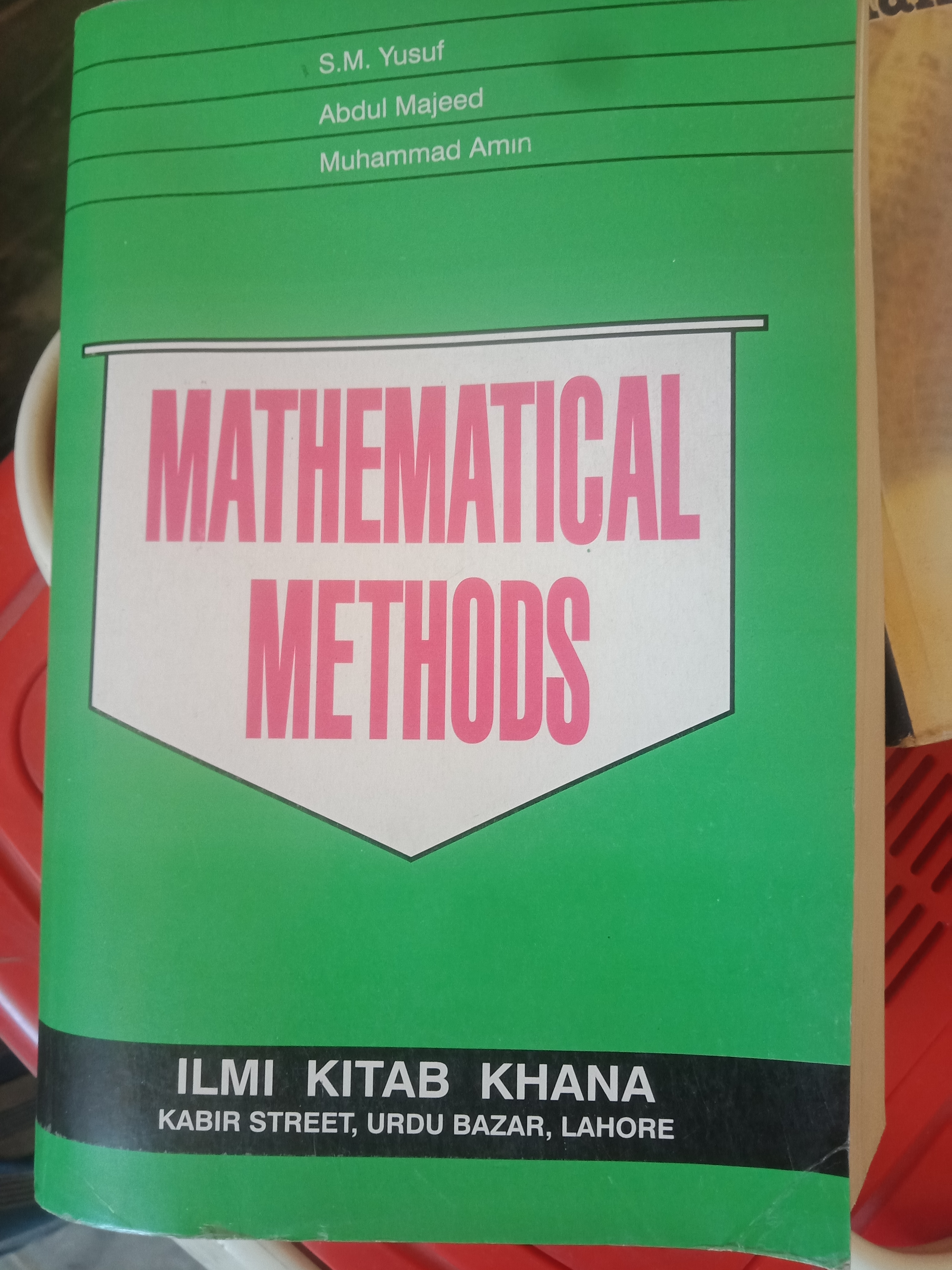 Mathematical Methods 3rd edition for BS/MS student